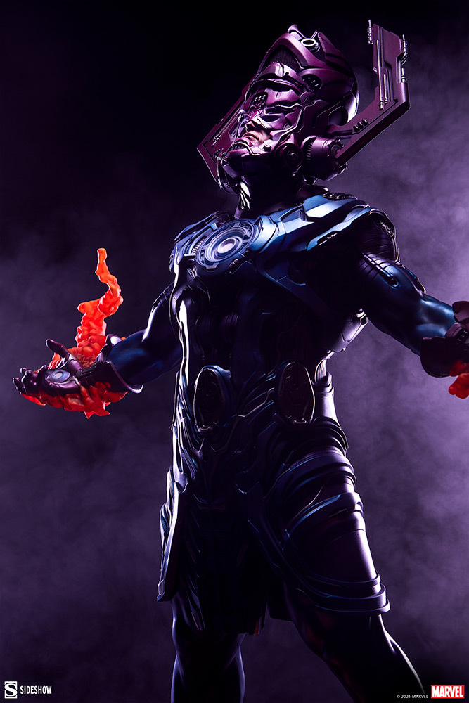 Sideshow MARVEL 漫畫「行星吞噬者」（Galactus）全身雕像 吞噬越多變得越強的宇宙神堂堂降臨！