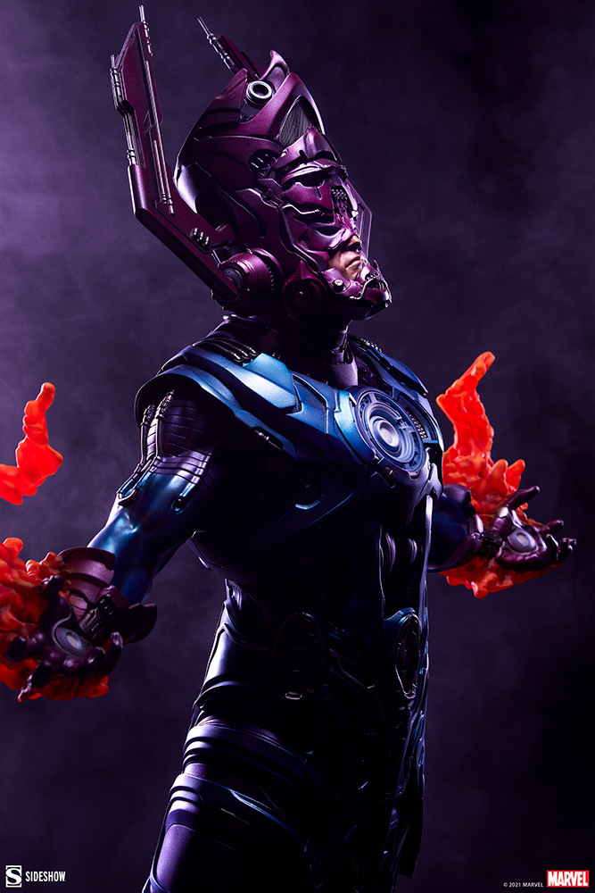 Sideshow MARVEL 漫畫「行星吞噬者」(Galactus)全身雕像 吞噬越多變得越強的宇宙神堂堂降臨!