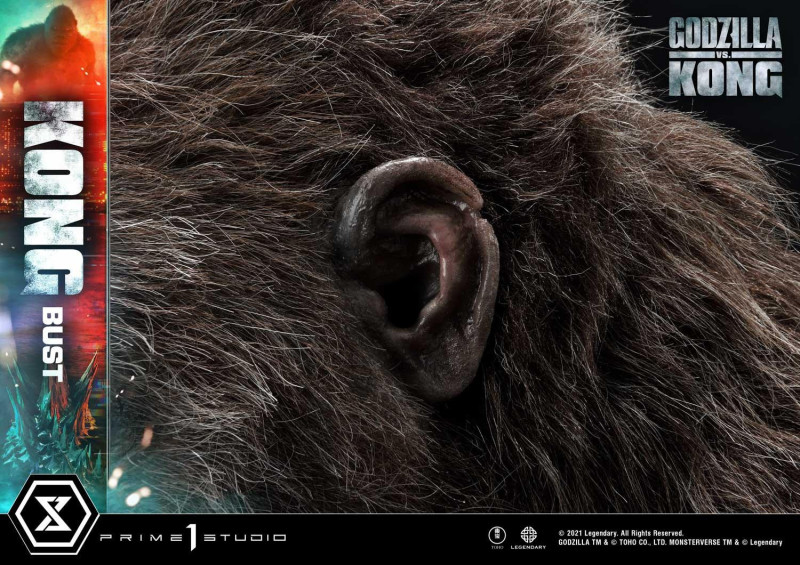 金剛派站出來！Prime 1 Studio《哥吉拉大戰金剛》大魄力「金剛胸像」骷髏島霸主歸位！