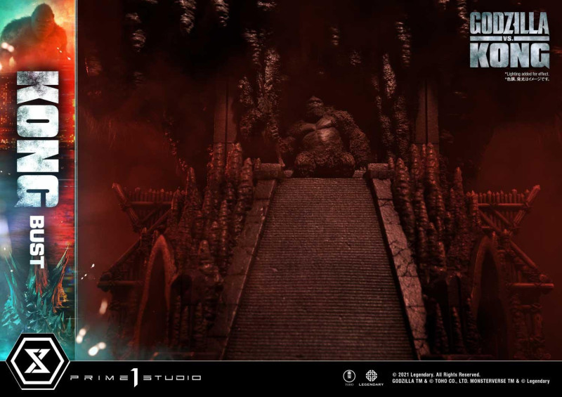 金剛派站出來！Prime 1 Studio《哥吉拉大戰金剛》大魄力「金剛胸像」骷髏島霸主歸位！