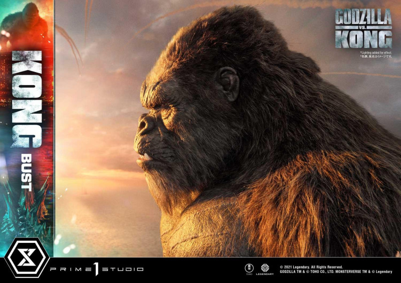 金剛派站出來！Prime 1 Studio《哥吉拉大戰金剛》大魄力「金剛胸像」骷髏島霸主歸位！