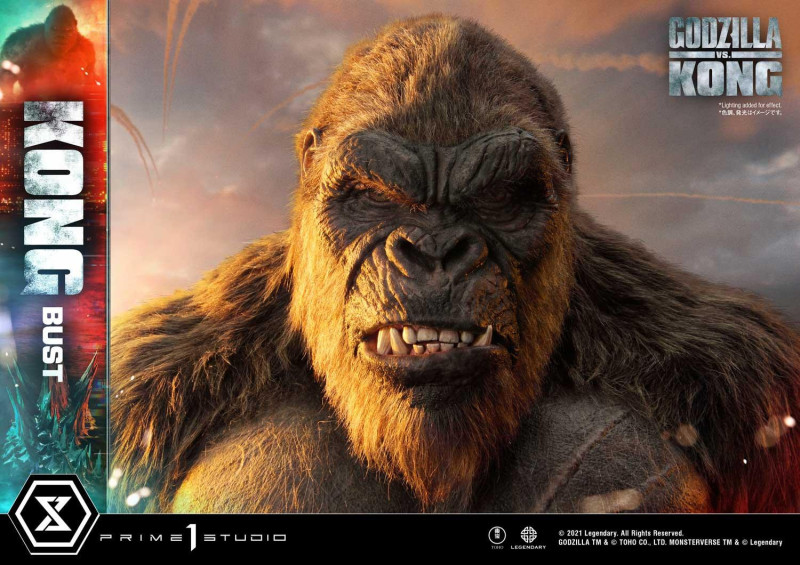 金剛派站出來！Prime 1 Studio《哥吉拉大戰金剛》大魄力「金剛胸像」骷髏島霸主歸位！