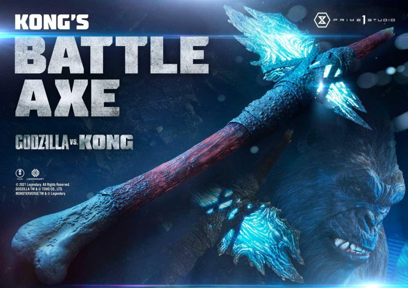 Prime 1 Studio《哥吉拉大戰金剛》95公分「金剛戰斧 Kong's Battle Axe」道具複製品