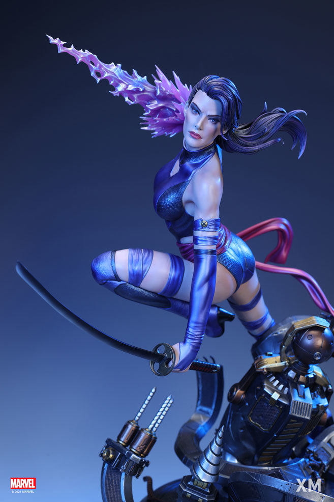 XM Studios Premium Collectibles 系列 MARVEL X戰警【靈蝶】Psylocke 1/4 比例全身雕像