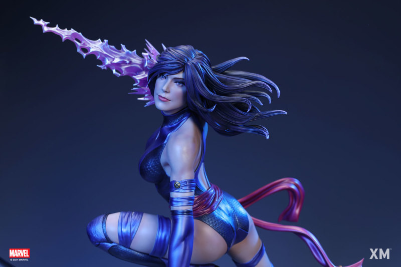 XM Studios Premium Collectibles 系列 MARVEL X戰警【靈蝶】Psylocke 1/4 比例全身雕像