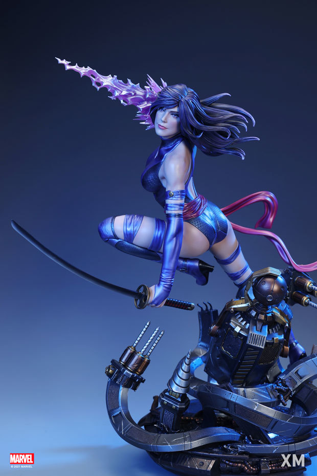 XM Studios Premium Collectibles 系列 MARVEL X戰警【靈蝶】Psylocke 1/4 比例全身雕像