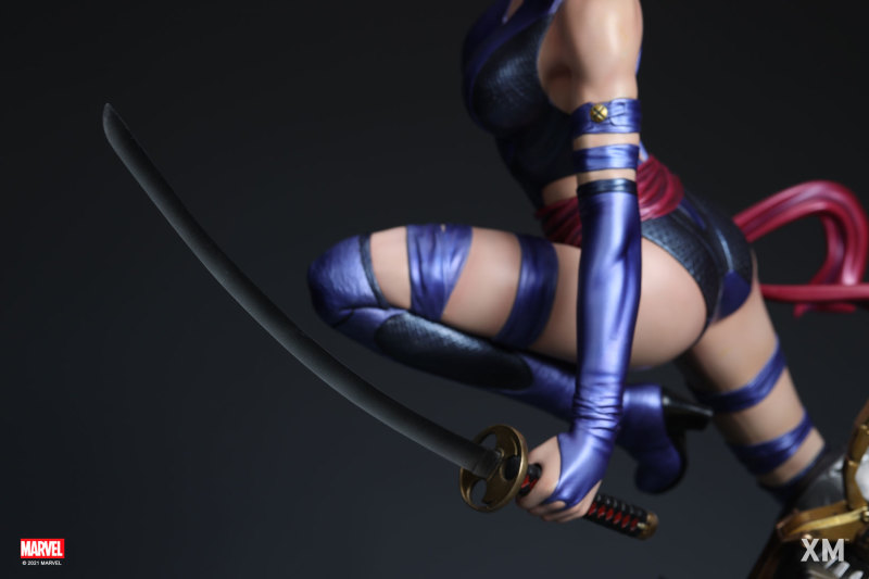 XM Studios Premium Collectibles 系列 MARVEL X戰警【靈蝶】Psylocke 1/4 比例全身雕像