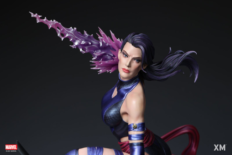 XM Studios Premium Collectibles 系列 MARVEL X戰警【靈蝶】Psylocke 1/4 比例全身雕像