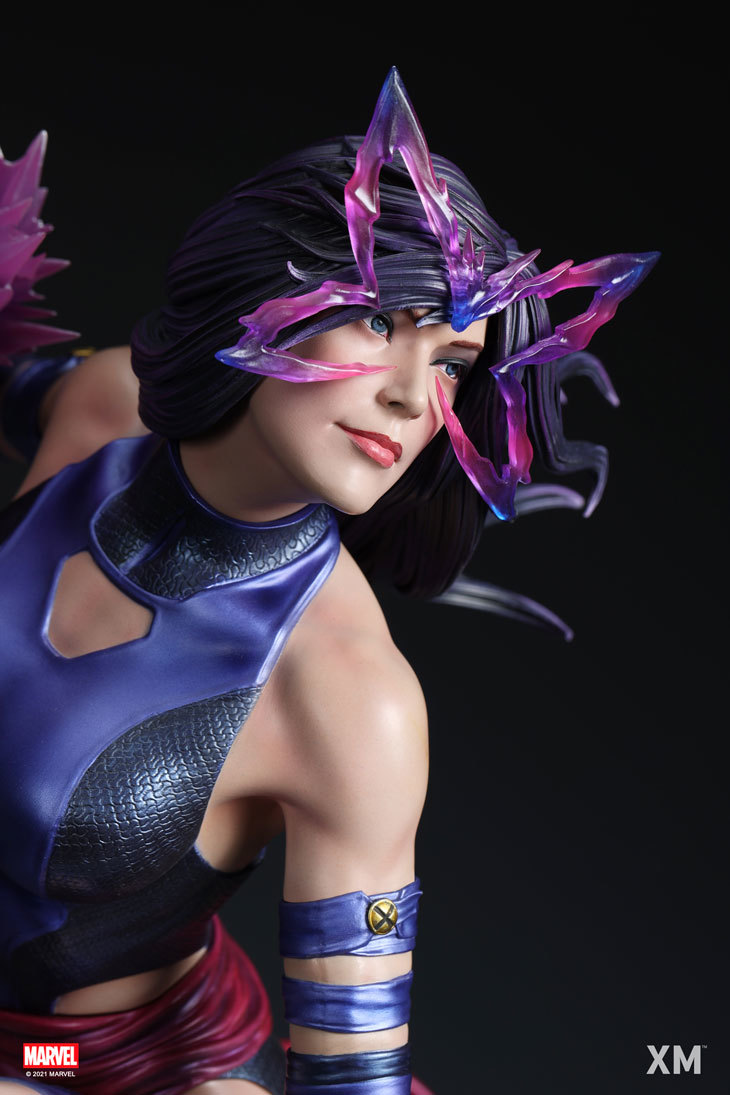 XM Studios Premium Collectibles 系列 MARVEL X戰警【靈蝶】Psylocke 1/4 比例全身雕像
