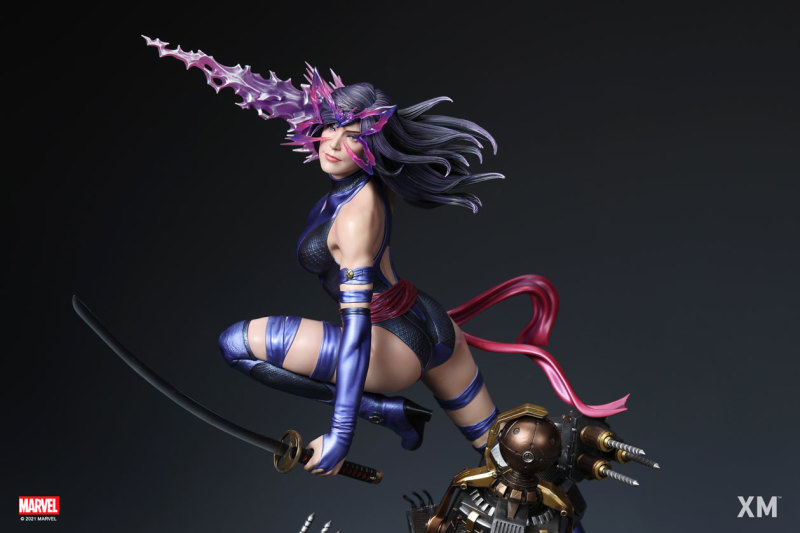 XM Studios Premium Collectibles 系列 MARVEL X戰警【靈蝶】Psylocke 1/4 比例全身雕像