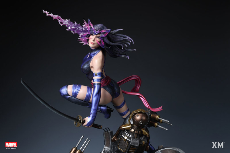 XM Studios Premium Collectibles 系列 MARVEL X戰警【靈蝶】Psylocke 1/4 比例全身雕像