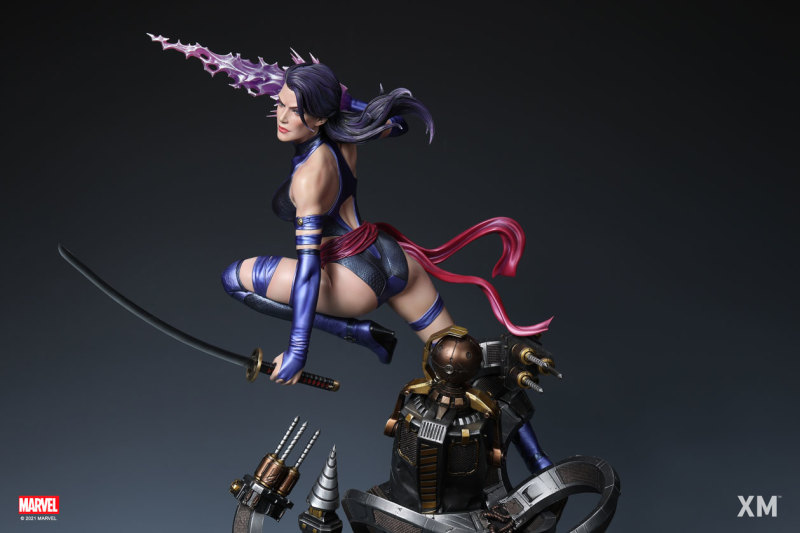 XM Studios Premium Collectibles 系列 MARVEL X戰警【靈蝶】Psylocke 1/4 比例全身雕像