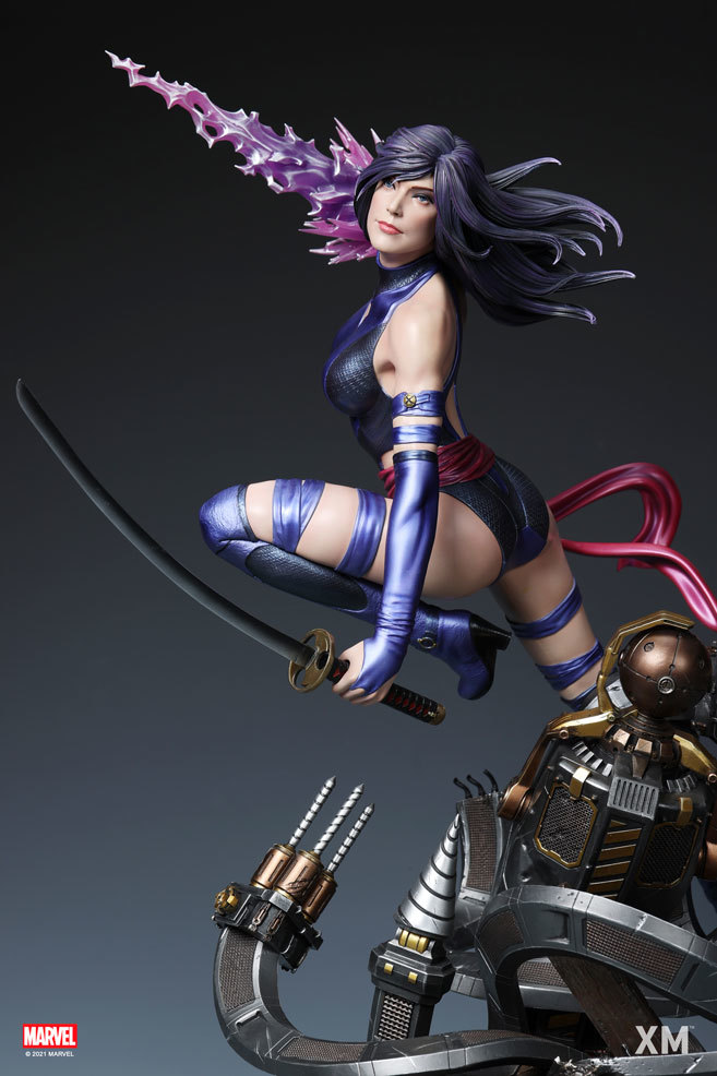 XM Studios Premium Collectibles 系列 MARVEL X戰警【靈蝶】Psylocke 1/4 比例全身雕像