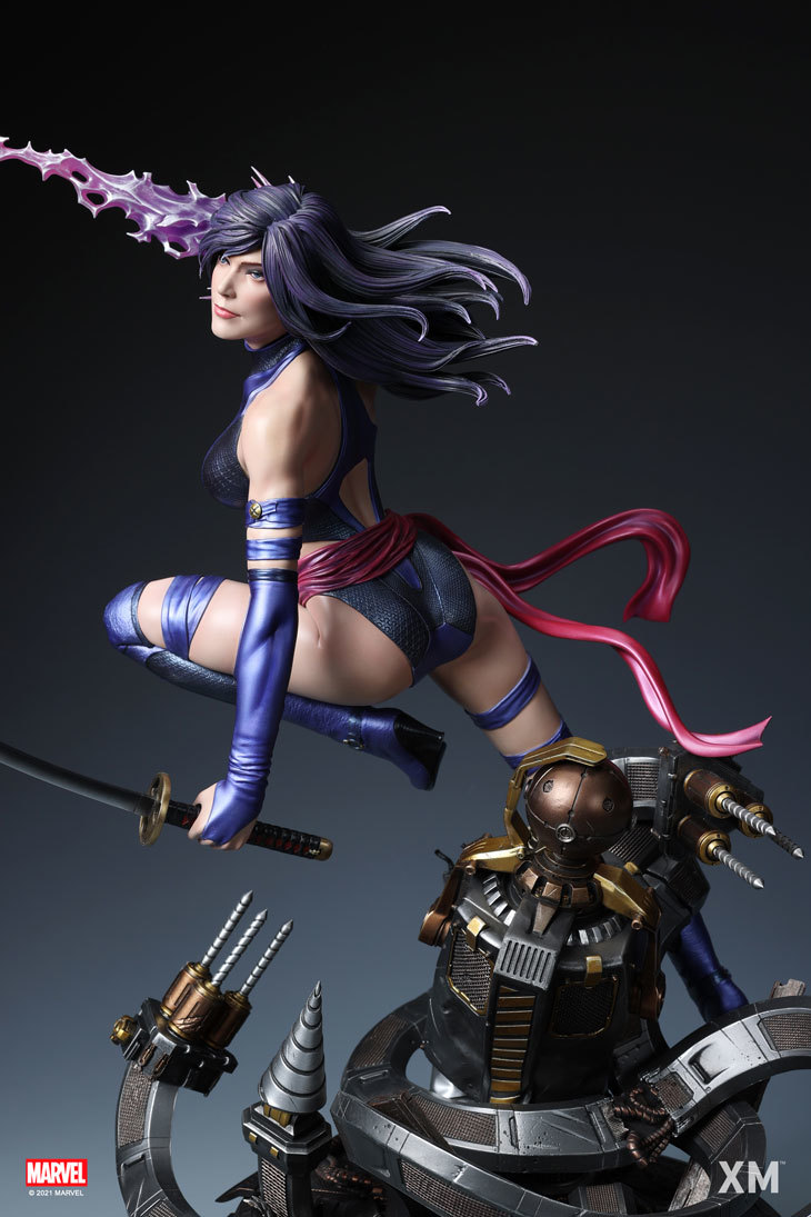 XM Studios Premium Collectibles 系列 MARVEL X戰警【靈蝶】Psylocke 1/4 比例全身雕像