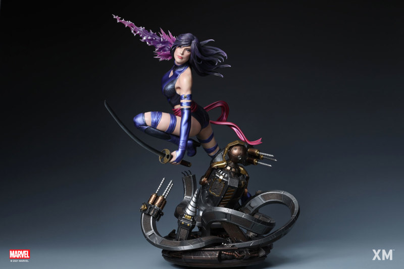 XM Studios Premium Collectibles 系列 MARVEL X戰警【靈蝶】Psylocke 1/4 比例全身雕像