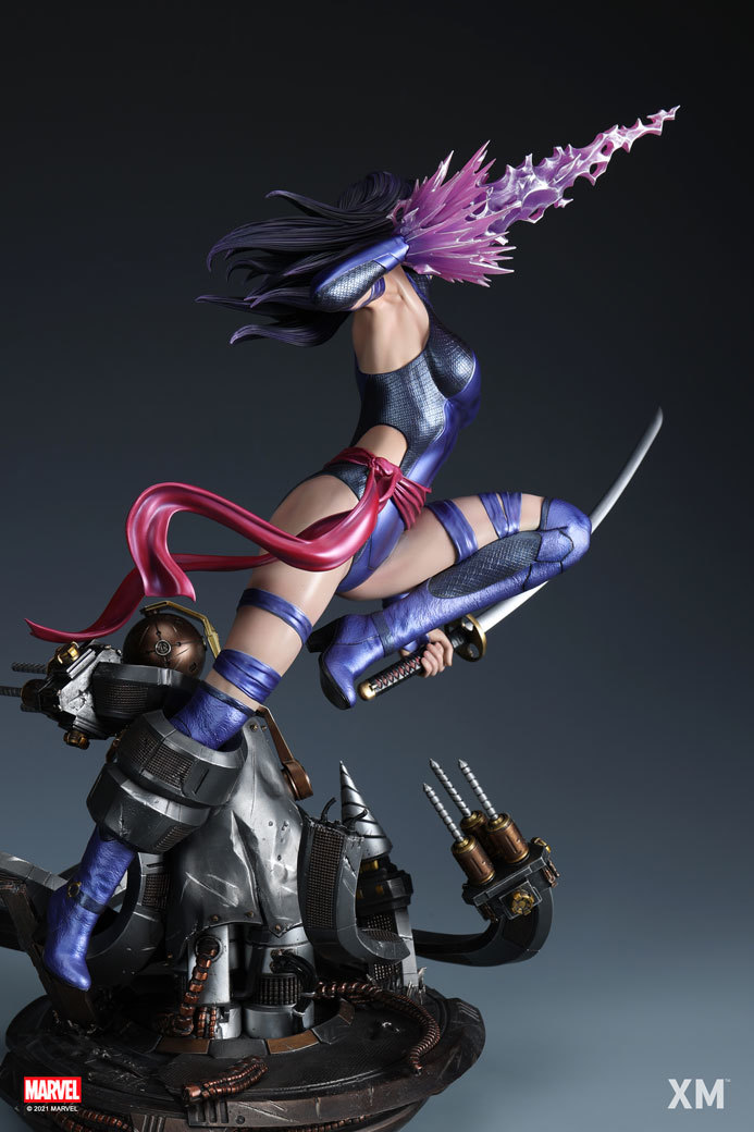 XM Studios Premium Collectibles 系列 MARVEL X戰警【靈蝶】Psylocke 1/4 比例全身雕像