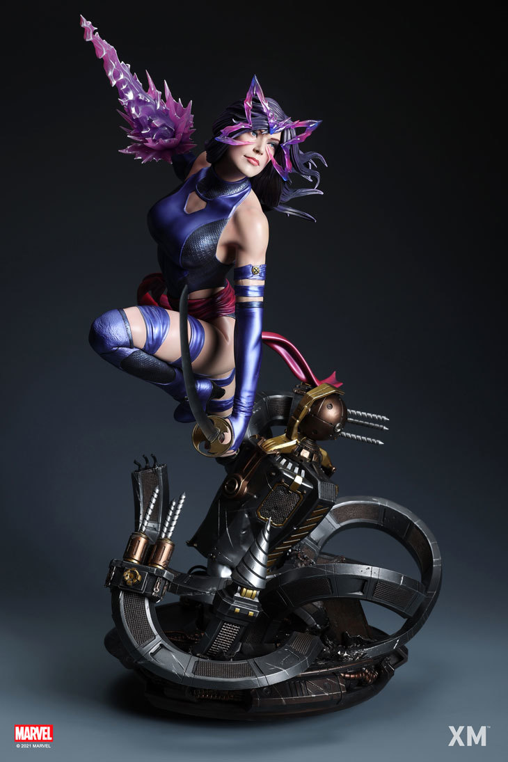 XM Studios Premium Collectibles 系列 MARVEL X戰警【靈蝶】Psylocke 1/4 比例全身雕像
