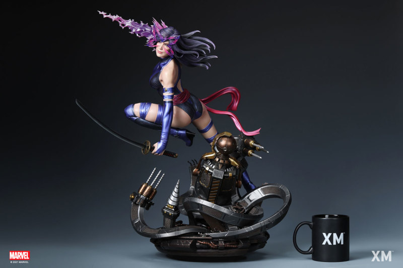XM Studios Premium Collectibles 系列 MARVEL X戰警【靈蝶】Psylocke 1/4 比例全身雕像