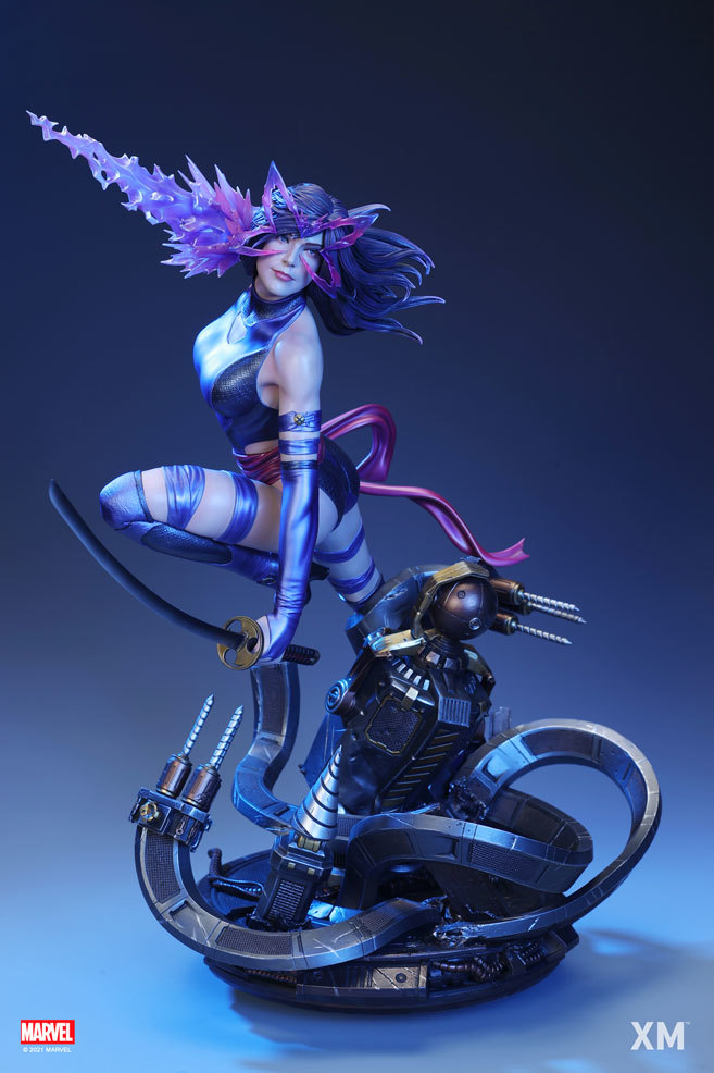 XM Studios Premium Collectibles 系列 MARVEL X戰警【靈蝶】Psylocke 1/4 比例全身雕像