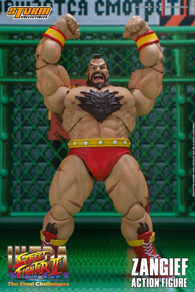 懷念的綠手回來了！STORM COLLECTIBLES《究極快打旋風2》桑吉爾夫