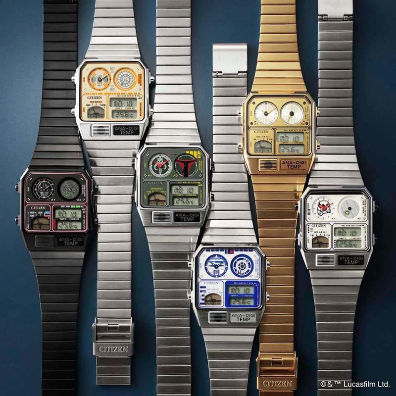 CITIZEN WATCH ×《星際大戰》六款聯名手錶（日本）即將於 5 月 6 日開放預訂！