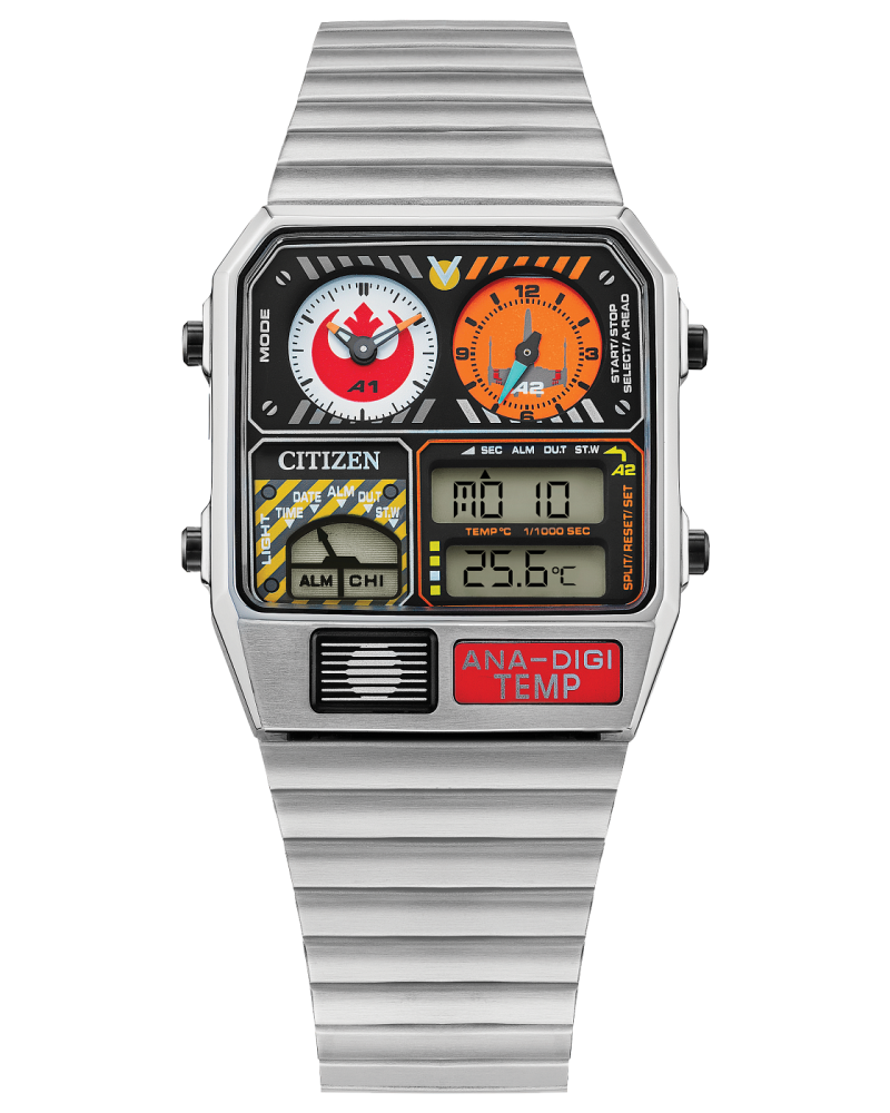 CITIZEN WATCH ×《星際大戰》兩款聯名手錶（美國）發表 從錶面就能感受到緊張刺激的空中追逐戰！