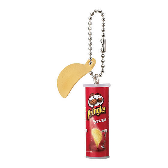BANDAI推出「品客洋芋片迷你吊飾」轉蛋 招牌翹鬍子LOGO與經典口味開轉囉~