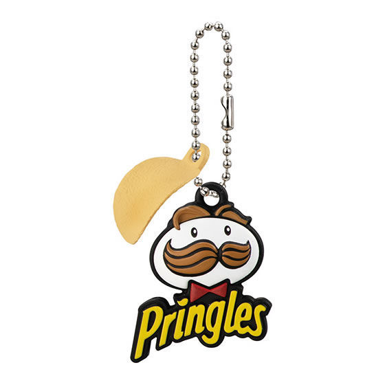 BANDAI推出「品客洋芋片迷你吊飾」轉蛋 招牌翹鬍子LOGO與經典口味開轉囉~