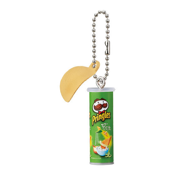 BANDAI推出「品客洋芋片迷你吊飾」轉蛋 招牌翹鬍子LOGO與經典口味開轉囉~