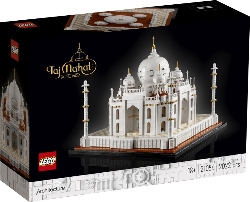 LEGO 21056 建築系列「泰姬瑪哈陵」（Taj Mahal）雄偉古蹟再來 令人期待的完全新規造型與設計！