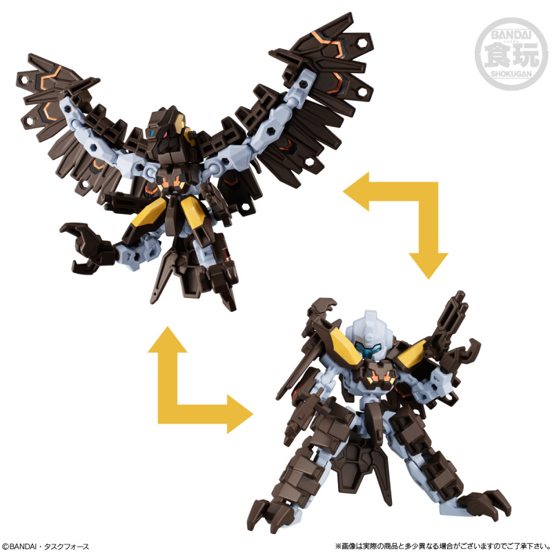 新增兩機合體系統!萬代人氣食玩『ANIMAGEAR DE』進化版 08 月發售!