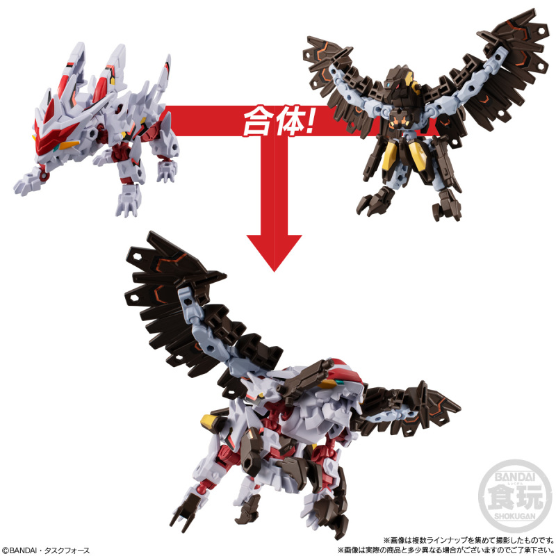 新增兩機合體系統!萬代人氣食玩『ANIMAGEAR DE』進化版 08 月發售!