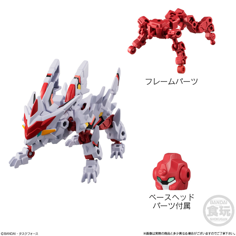 新增兩機合體系統!萬代人氣食玩『ANIMAGEAR DE』進化版 08 月發售!