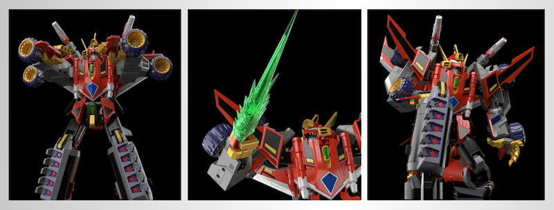 GSC『THE合體 合體龍人 DX DYNAZENON』分離型態各機首度公開！