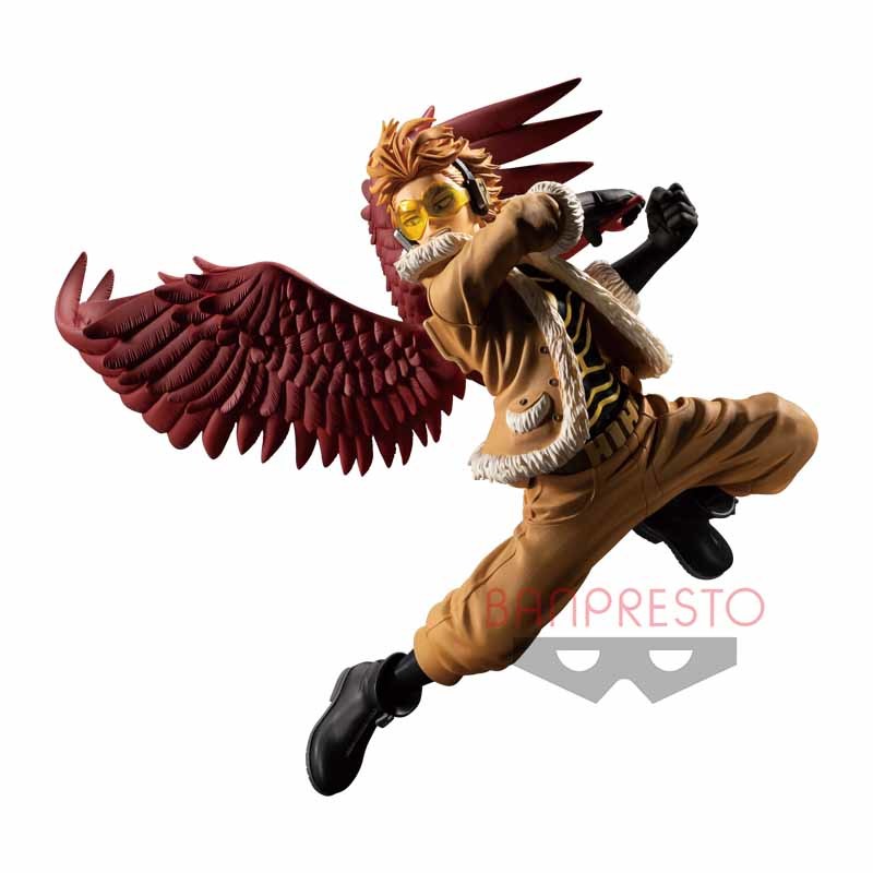 BANPRESTO THE AMAZING HEROES 系列《我的英雄學院》霍克斯（ホークス）景品 羽翼英雄的帥氣姿態躍動再現！