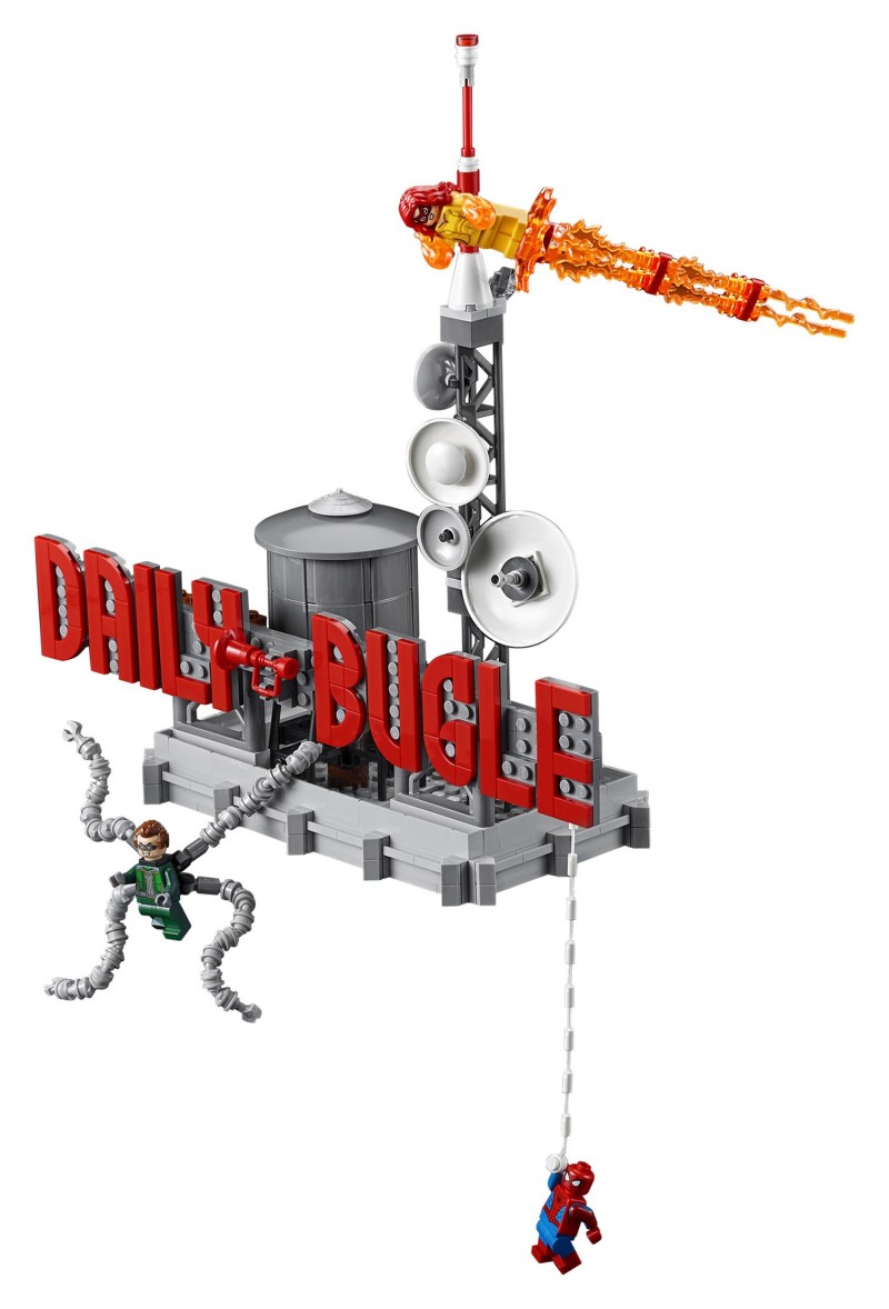 LEGO 76178 MARVEL【號角日報】Daily Bugle 高達 82 公分的超猛大廈 豪華人偶陣容堪稱蜘蛛宇宙大集合!