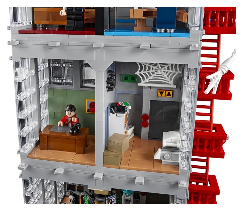 LEGO 76178 MARVEL【號角日報】Daily Bugle 高達 82 公分的超猛大廈 豪華人偶陣容堪稱蜘蛛宇宙大集合!