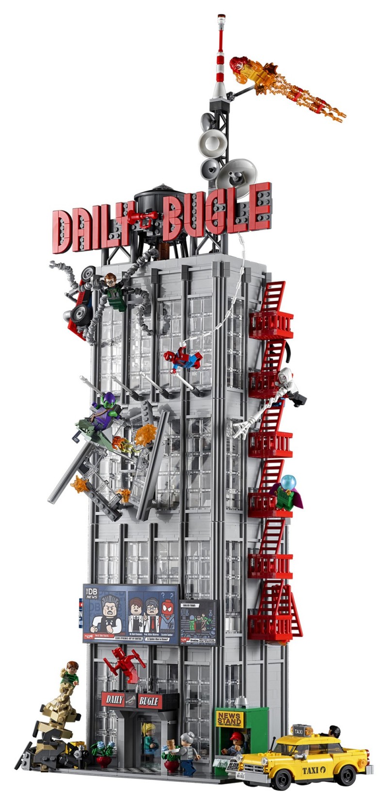LEGO 76178 MARVEL【號角日報】Daily Bugle 高達 82 公分的超猛大廈 豪華人偶陣容堪稱蜘蛛宇宙大集合!