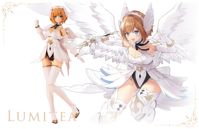 壽屋全新美少女組裝模型『Arcanadea LUMITEA』商品情報公開 近日開放預購!