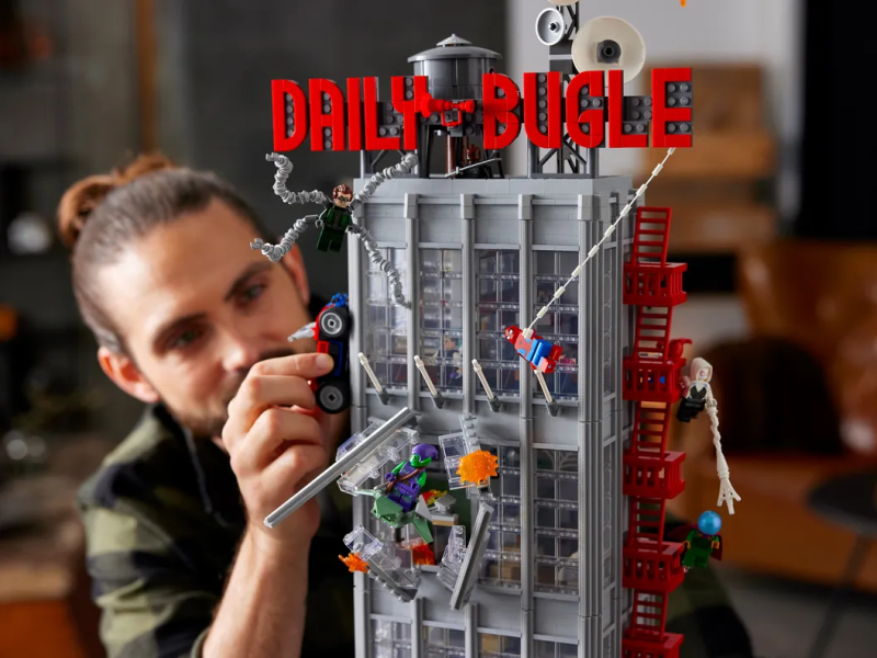 LEGO 76178 MARVEL【號角日報】Daily Bugle 高達 82 公分的超猛大廈 豪華人偶陣容堪稱蜘蛛宇宙大集合!