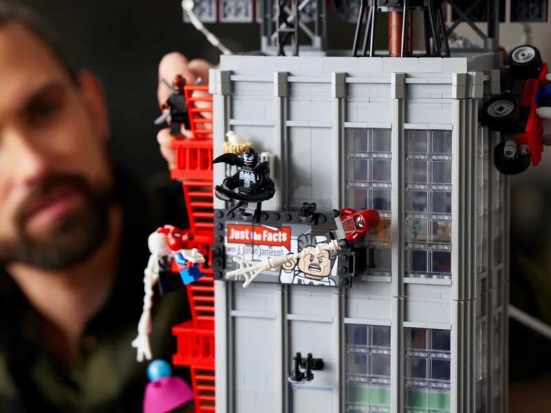 LEGO 76178 MARVEL【號角日報】Daily Bugle 高達 82 公分的超猛大廈 豪華人偶陣容堪稱蜘蛛宇宙大集合!