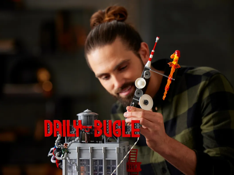 LEGO 76178 MARVEL【號角日報】Daily Bugle 高達 82 公分的超猛大廈 豪華人偶陣容堪稱蜘蛛宇宙大集合!