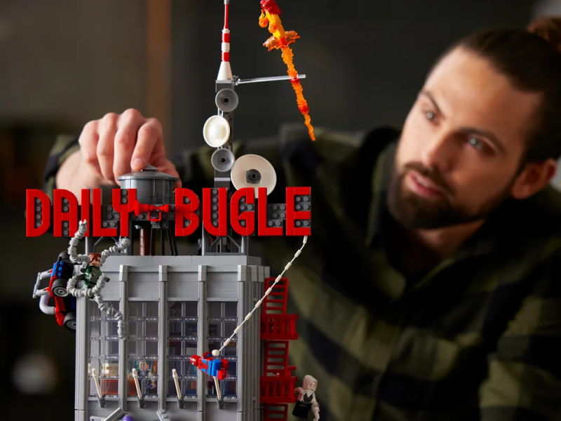 LEGO 76178 MARVEL【號角日報】Daily Bugle 高達 82 公分的超猛大廈 豪華人偶陣容堪稱蜘蛛宇宙大集合!