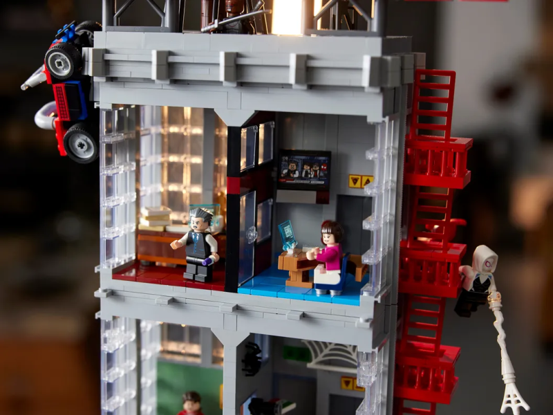 LEGO 76178 MARVEL【號角日報】Daily Bugle 高達 82 公分的超猛大廈 豪華人偶陣容堪稱蜘蛛宇宙大集合!
