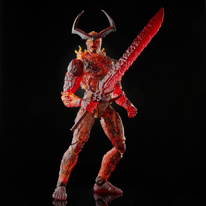 Hasbro 漫威傳奇系列《雷神索爾3:諸神黃昏》蘇爾特爾(Surtur)13 吋可動人偶 將阿斯嘉破壞殆盡的火焰巨人!