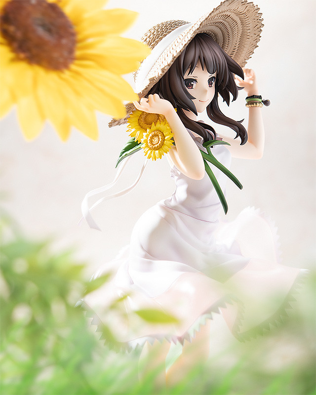 KDcolle《為美好的世界獻上祝福!紅傳說》惠惠 向日葵連身裙Ver. 1/7比例模型