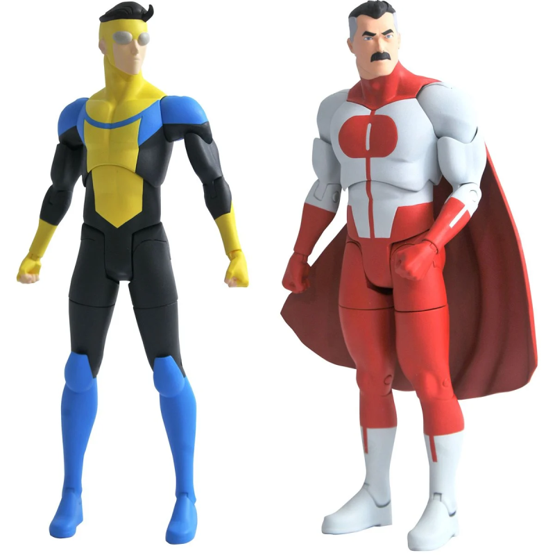 Diamond Select Toys《無敵少俠》無敵少俠&全向俠 7 吋可動人偶 讓你親手重現近日火熱迷因「想想啊,馬克!」