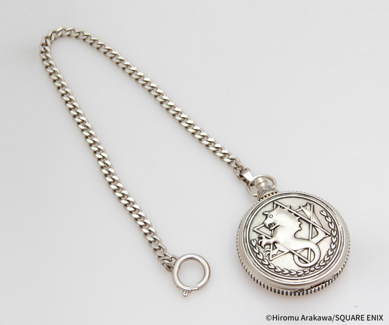 國家鍊金術師的證明!SQEX《鋼之鍊金術師》愛德的銀懷錶 LIMITED EDITION 人氣再販