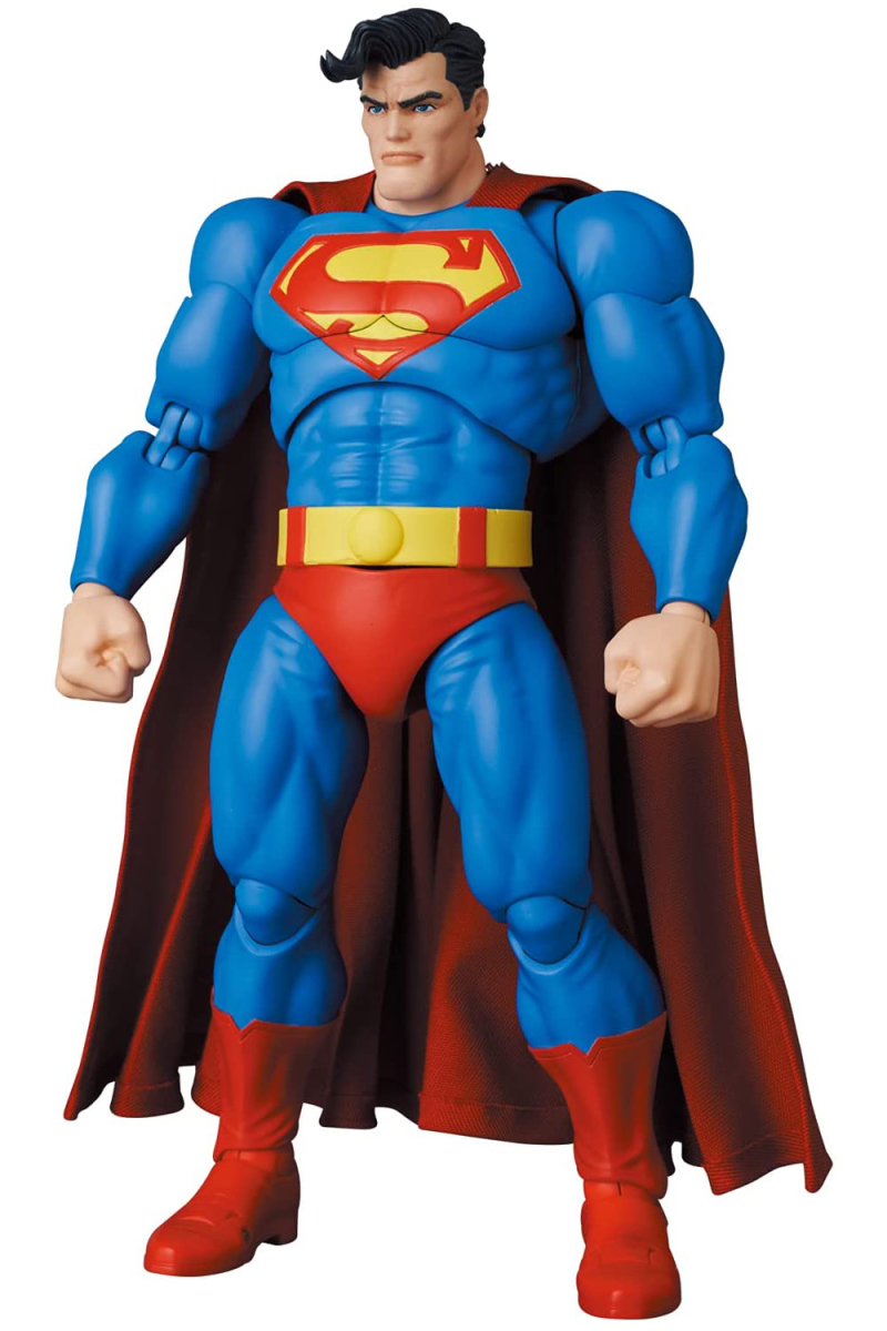 MAFEX《蝙蝠俠：黑暗騎士歸來》超人（SUPERMAN）可動人偶