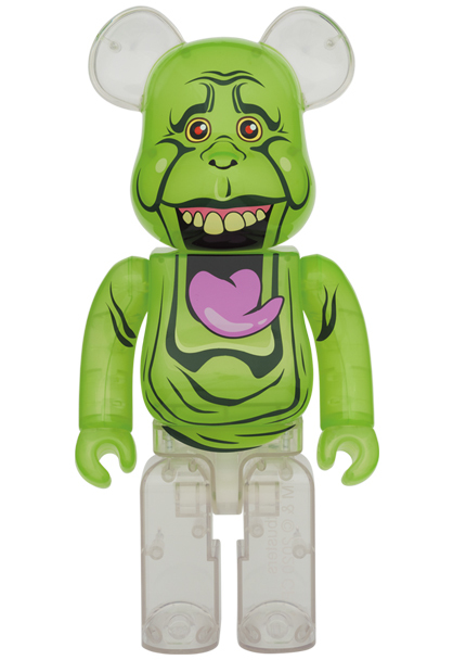 BE@RBRICK《魔鬼剋星》綠色幽靈「史萊姆」（SLIMER）1000％ 巨大登場！